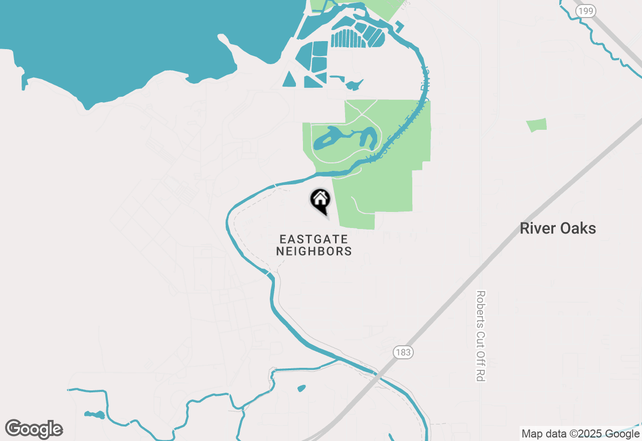 Map of 6059 Meandering Road, Fort Worth, TX 76114
