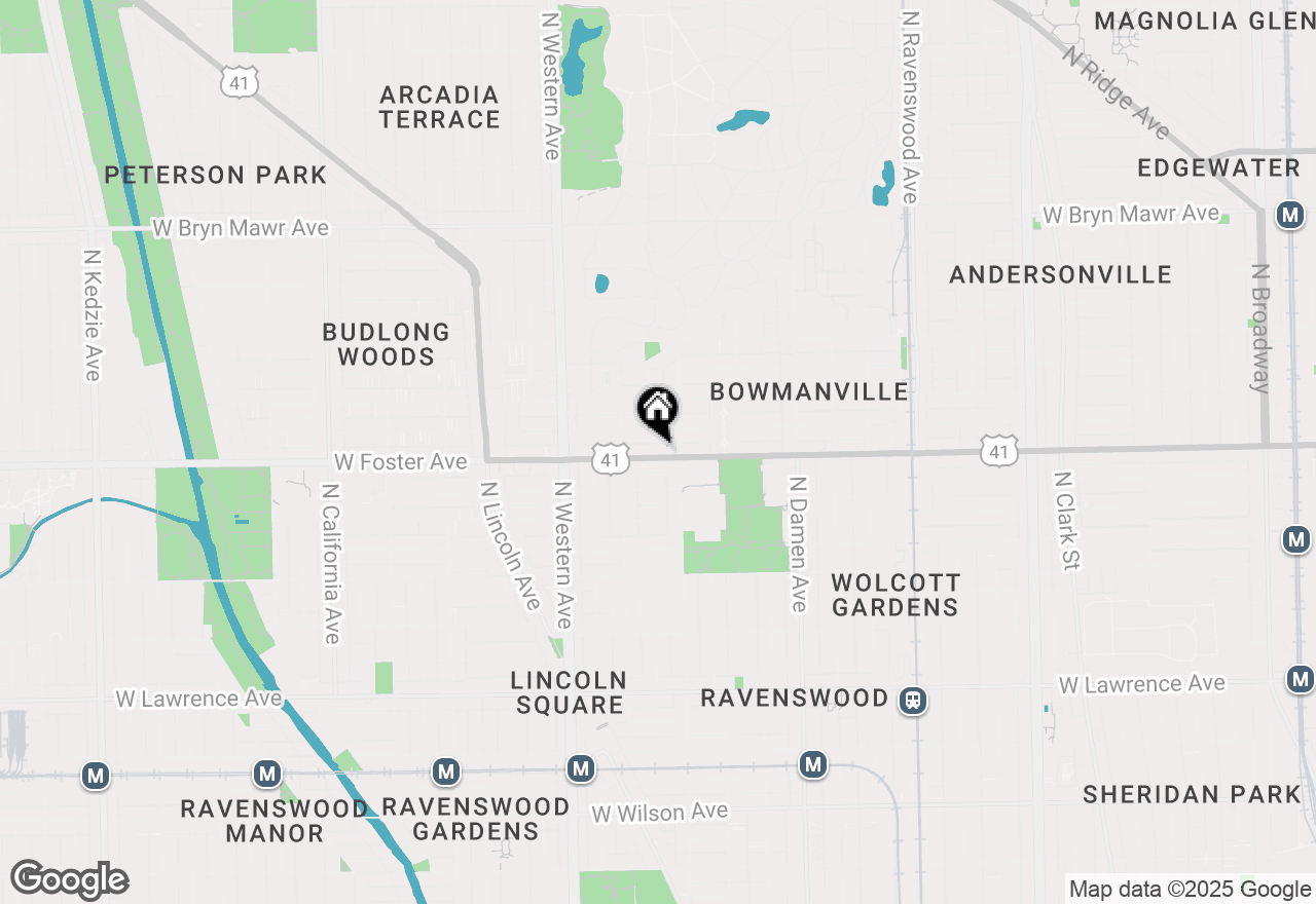 Map of 2220 W Foster Avenue, Chicago, IL 60625