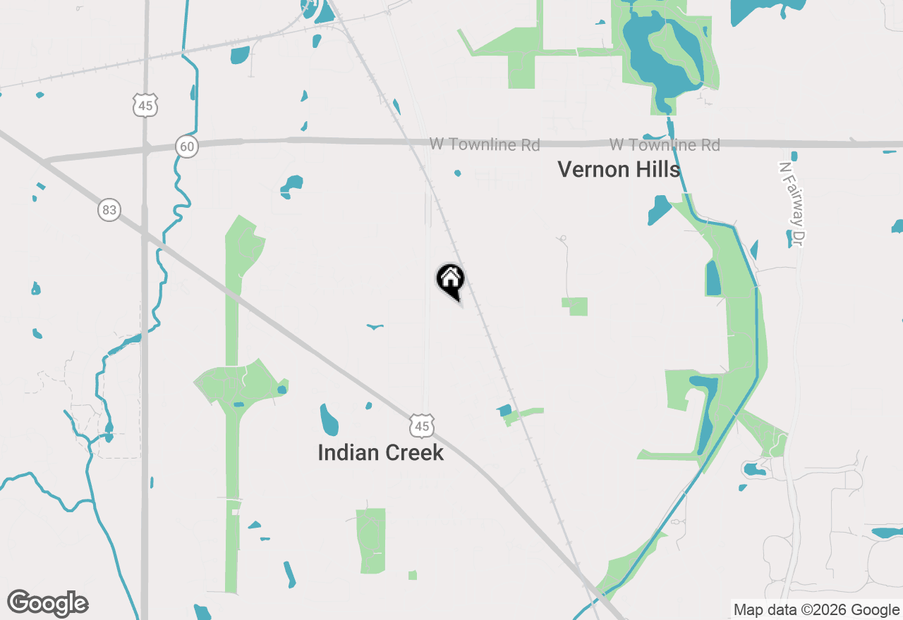 Map of 377 Farmingdale Circle #377, Vernon Hills, IL 60061