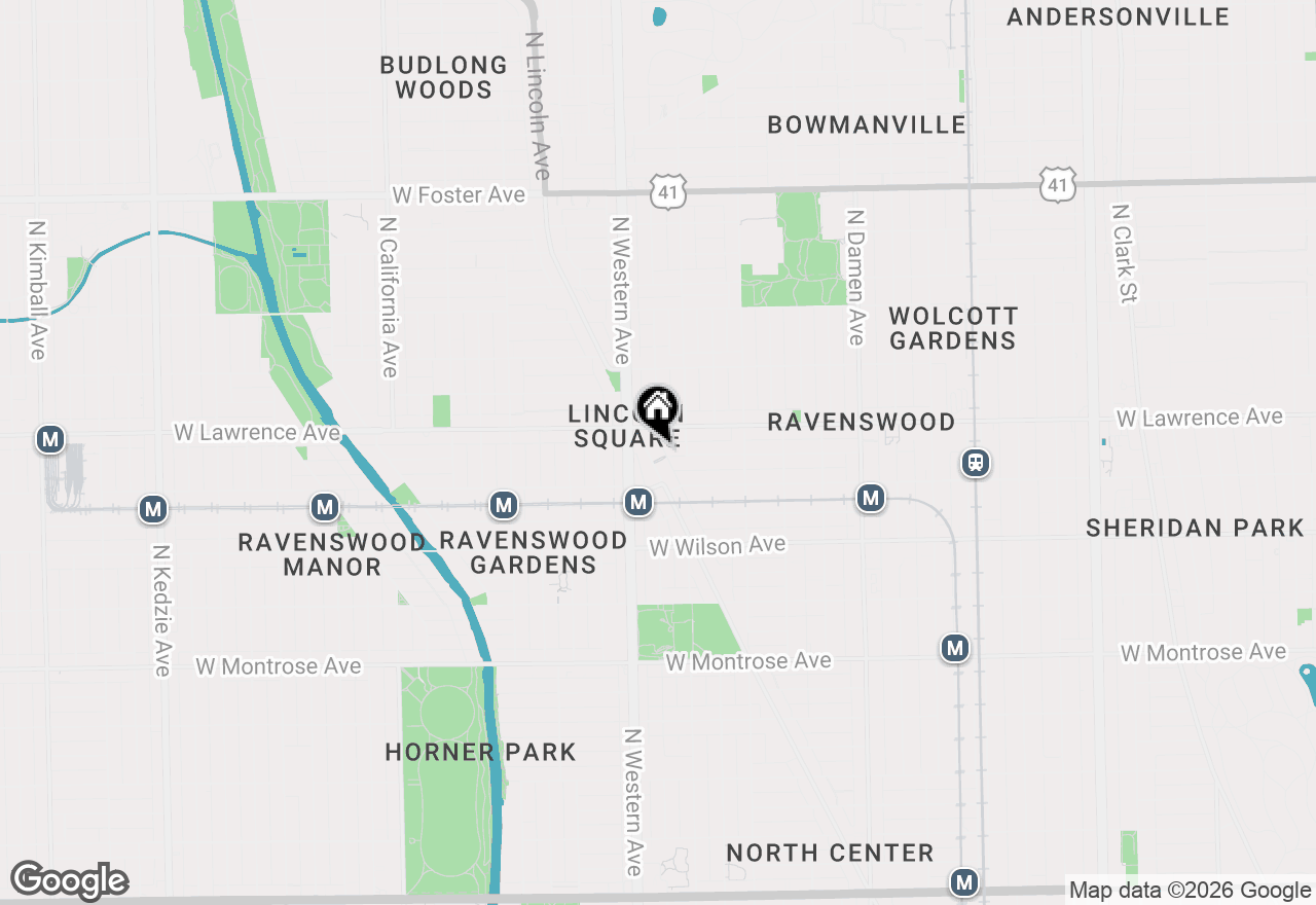 Map of 2326 W Giddings Street #302, Chicago, IL 60625