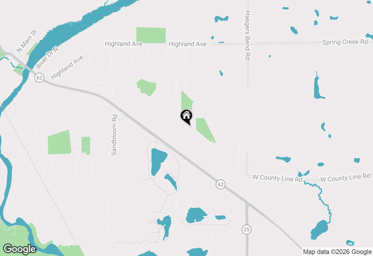 Map of 1321 Big Sur Parkway, Algonquin, IL 60102