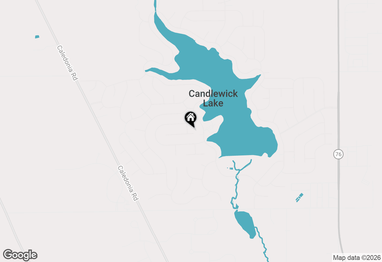 Map of 105 Thornhill Drive Sw, Poplar Grove, IL 61065