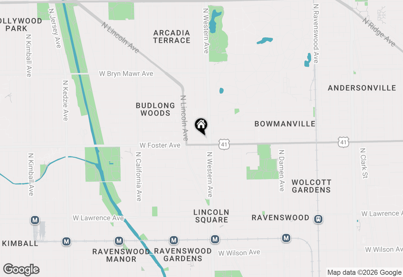 Map of 2429 W Farragut Avenue #2B, Chicago, IL 60625