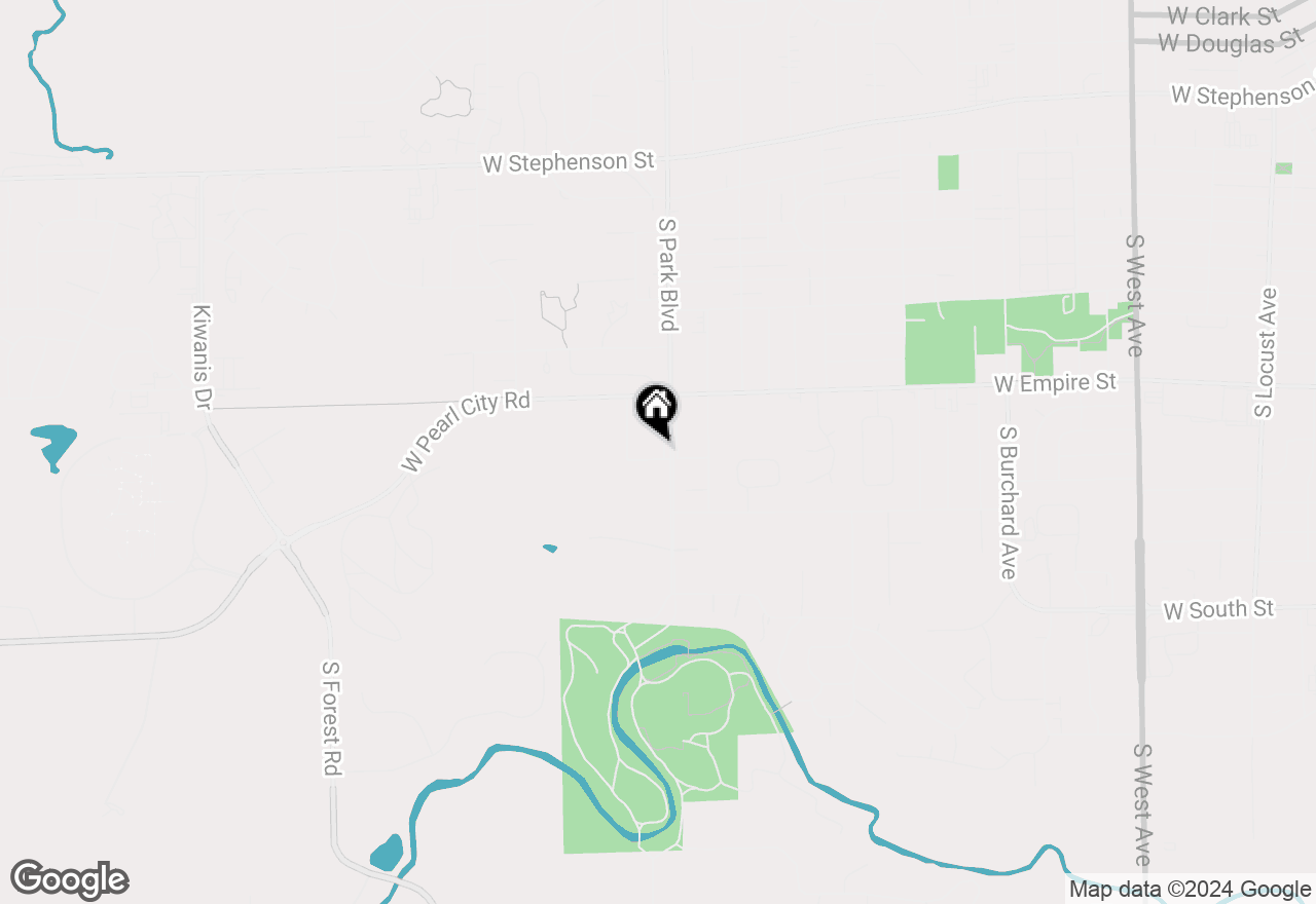 Map of 1416 S Park Boulevard, Freeport, IL 61032