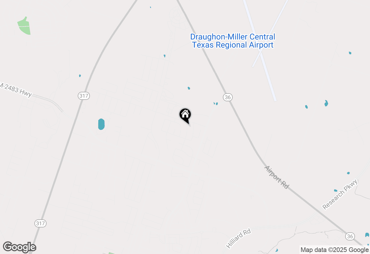 Map of 1910 Ashburn Drive, Temple, TX 76502