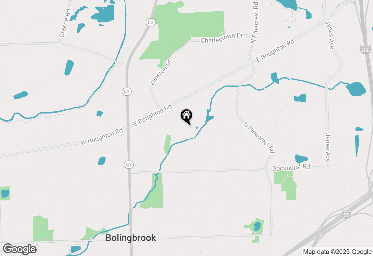 Map of 427 Raphael Circle, Bolingbrook, IL 60440