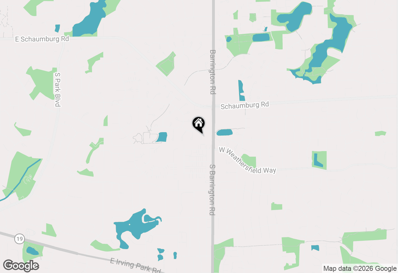 Map of 208 Westminster Court #D, Schaumburg, IL 60193