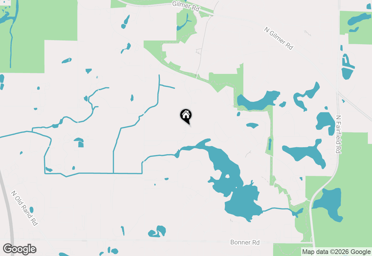 Map of 28048 N Hickory Lane, Wauconda, IL 60084