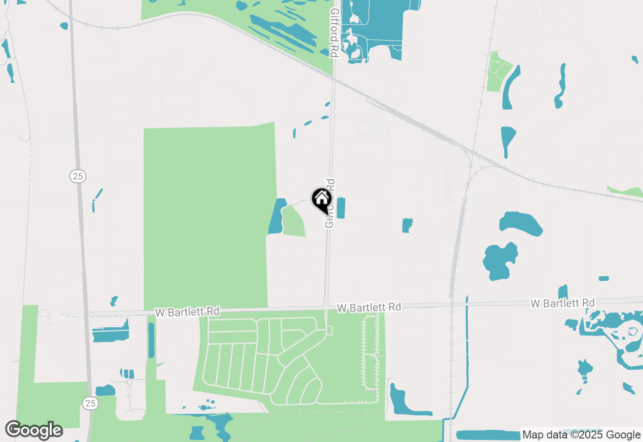 Map of 337 Veronica Circle, Bartlett, IL 60103