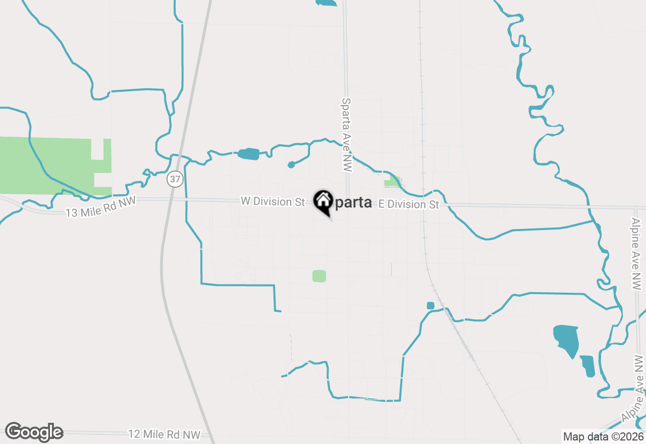 Map of 86 Nash Street, Sparta, MI 49345