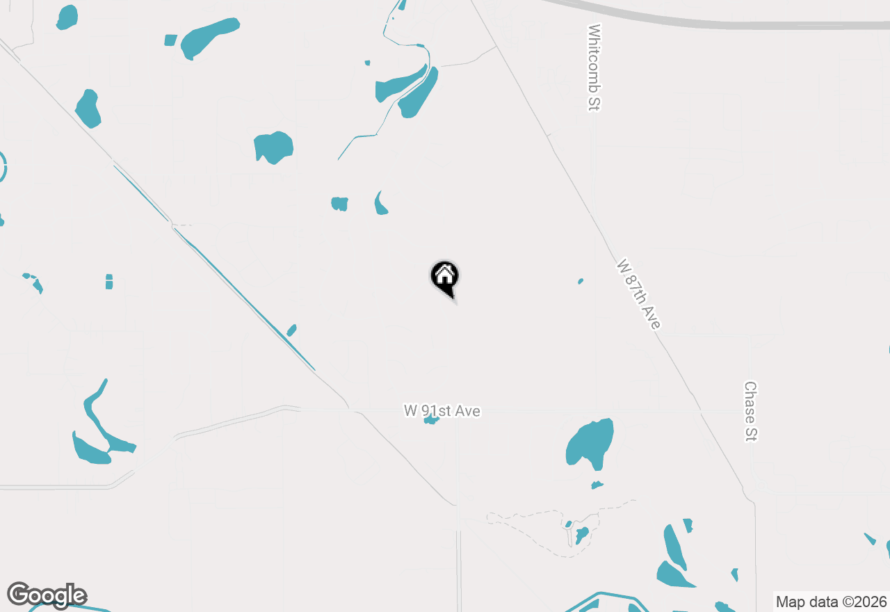 Map of 8845 Clark Place, Crown Point, IN 46307