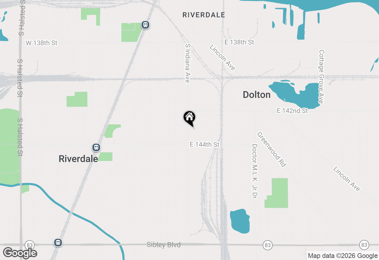 Map of 201 E 143rd Street, Dolton, IL 60419