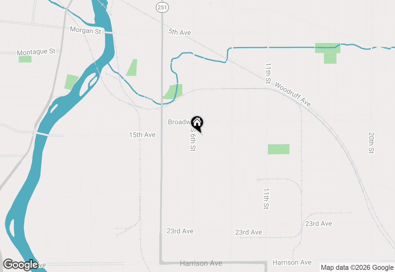 Map of 1011 15th Avenue, Rockford, IL 61104