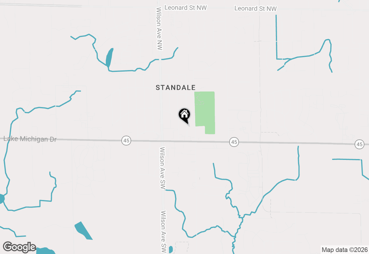 Map of 457 Parkside Avenue Nw, Grand Rapids, MI 49534