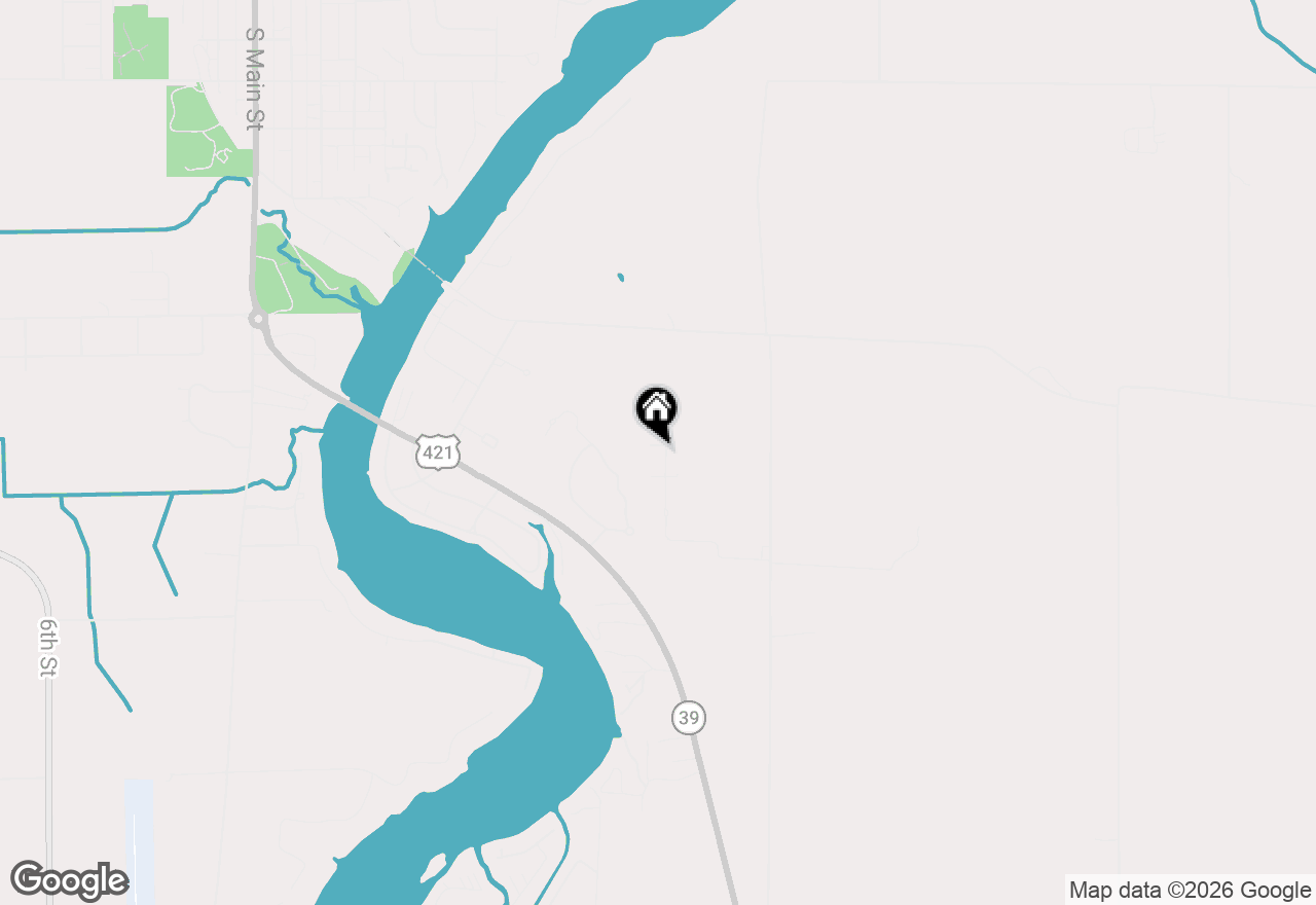 Map of 11490 W 1200, Monticello, IN 47960