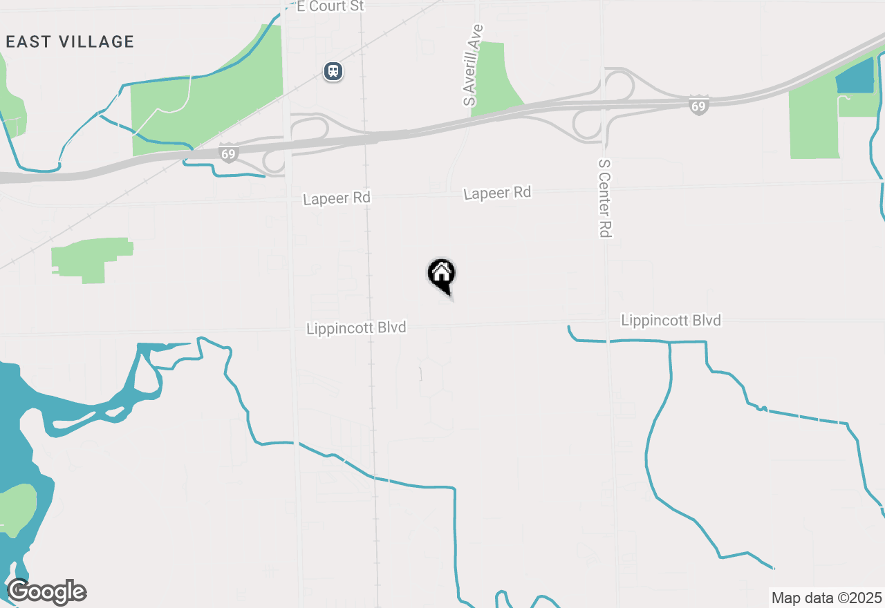 Map of 2030 S Averill Avenue, Flint, MI 48503