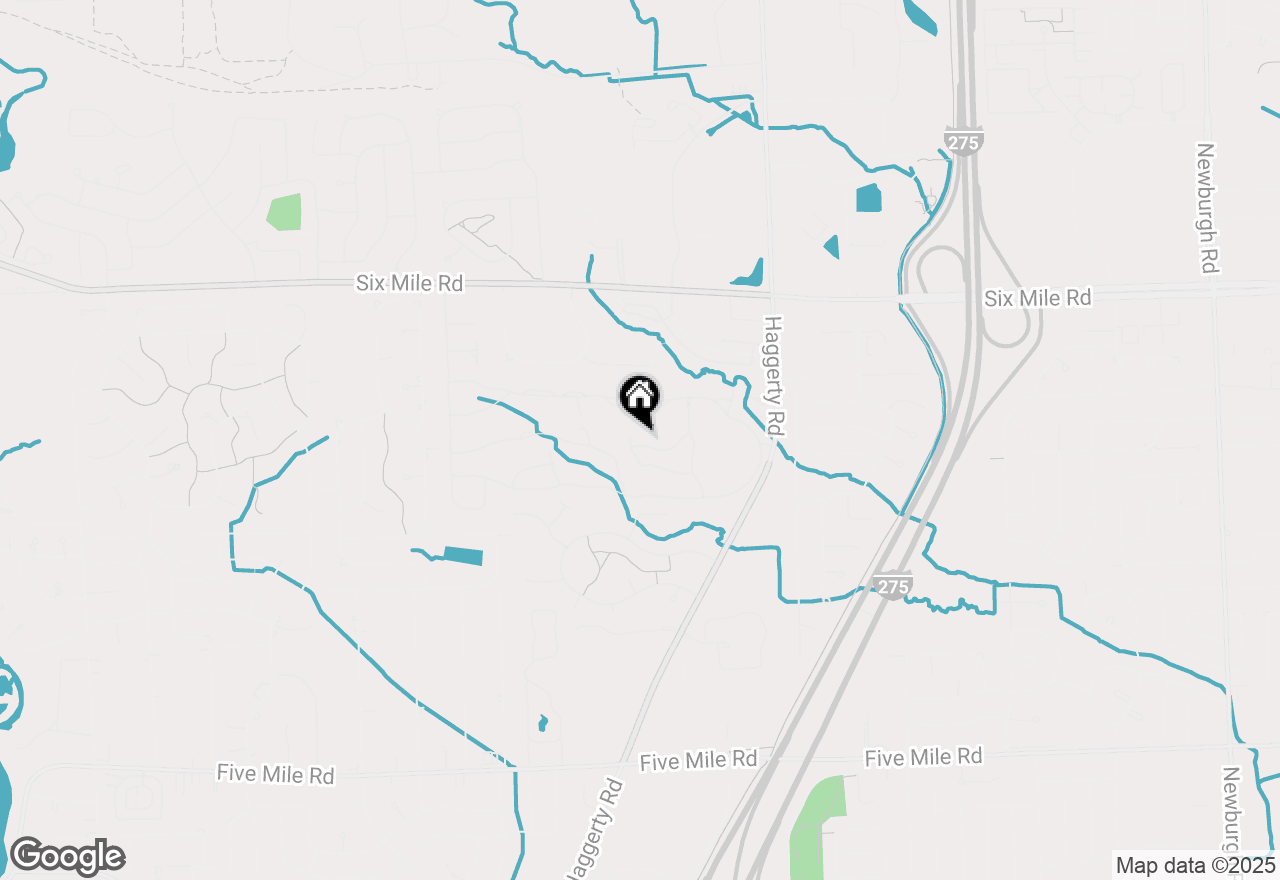 Map of 39510 Edgewater Drive #100, Northville, MI 48168