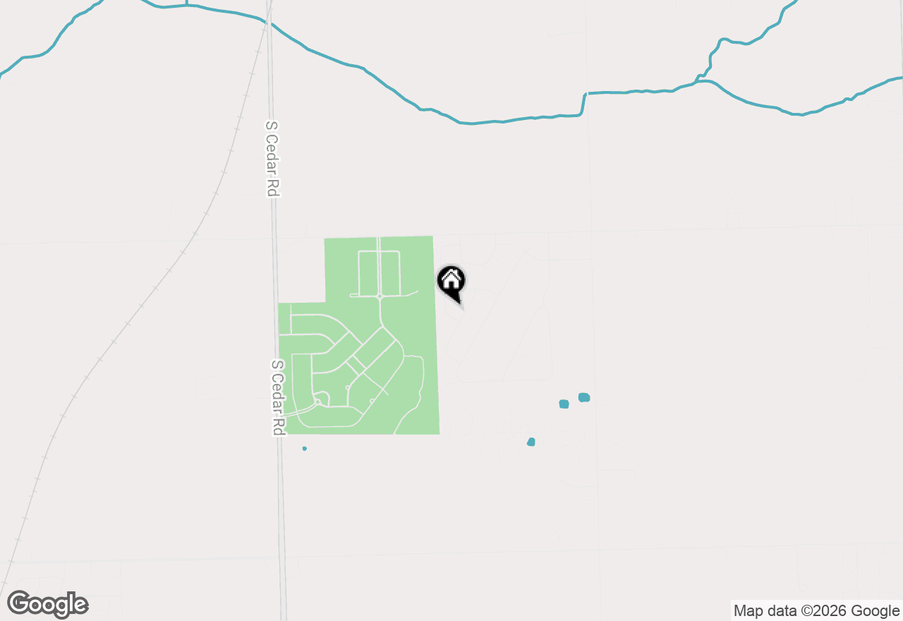 Map of 24111 S Blue Waters Drive, Manhattan, IL 60442