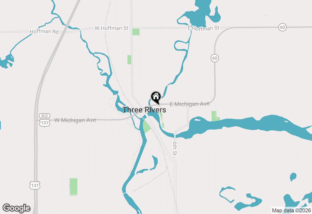 Map of 173 E Michigan Avenue #203B, Three Rivers, MI 49093