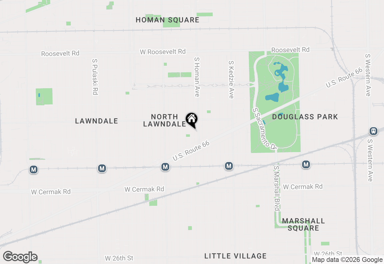 Map of 1643 S Trumbull Avenue, Chicago, IL 60623