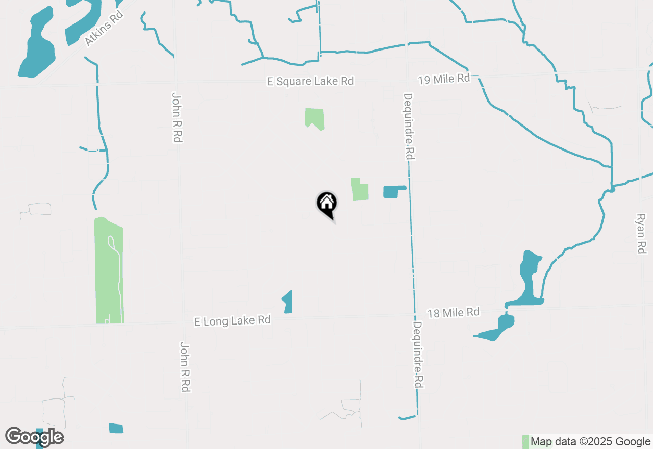 Map of 5395 English Drive, Troy, MI 48085