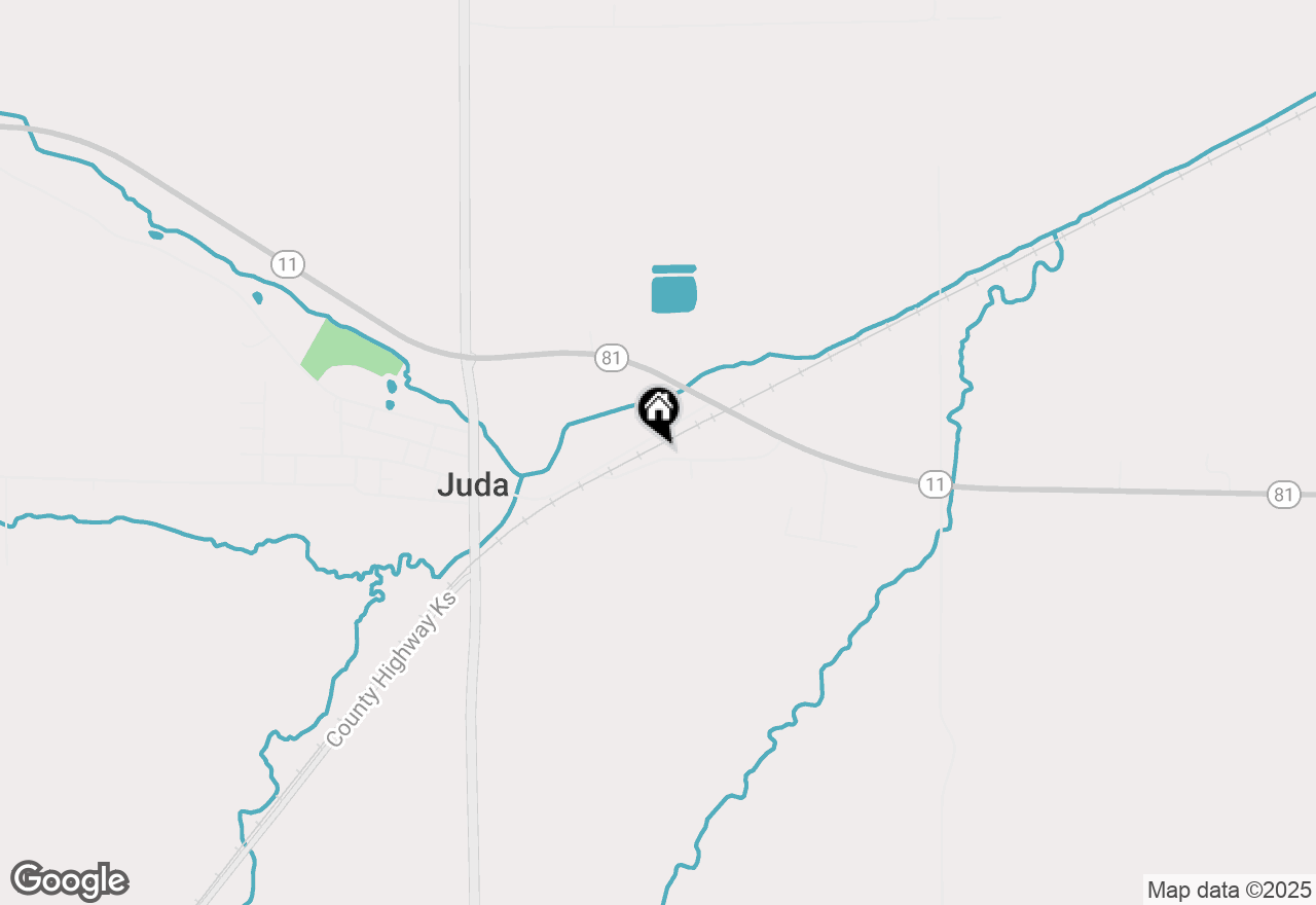 Map of W2730 Lumber Yard Road, Juda, WI 53550