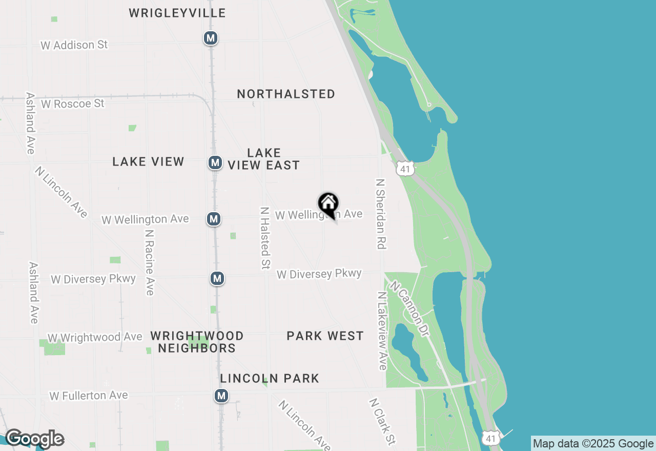 Map of 550 W Oakdale Avenue, Chicago, IL 60657