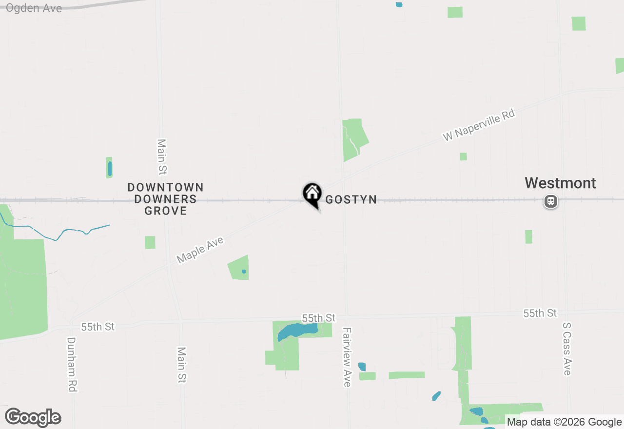 Map of 5120 Grand Avenue, Downers Grove, IL 60515