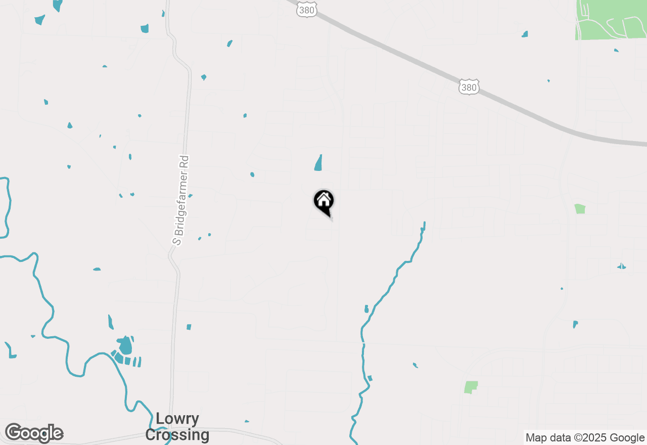 Map of 725 Enys Road, Mckinney, TX 75069