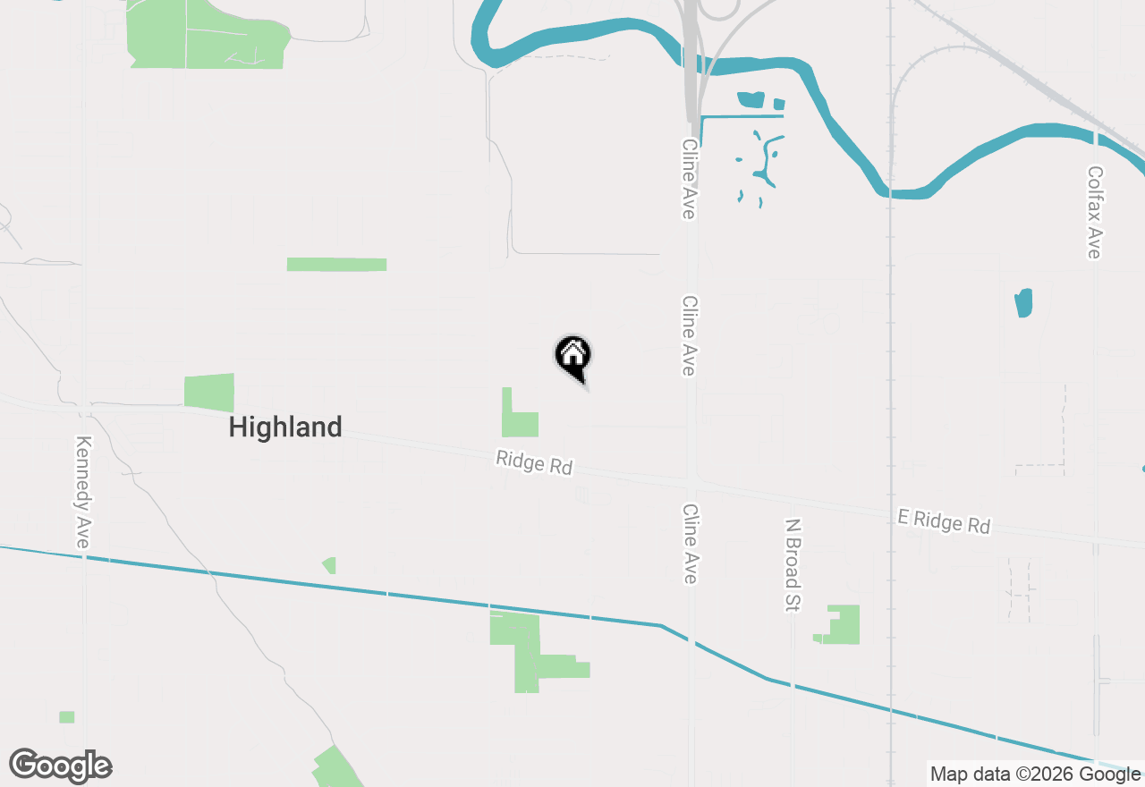 Map of 3737 Jewett Avenue, Highland, IN 46322