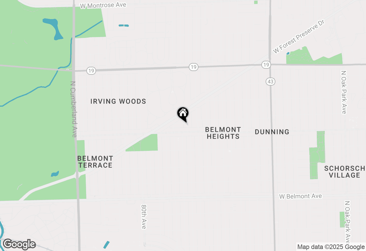 Map of 7715 W Patterson Avenue, Chicago, IL 60634