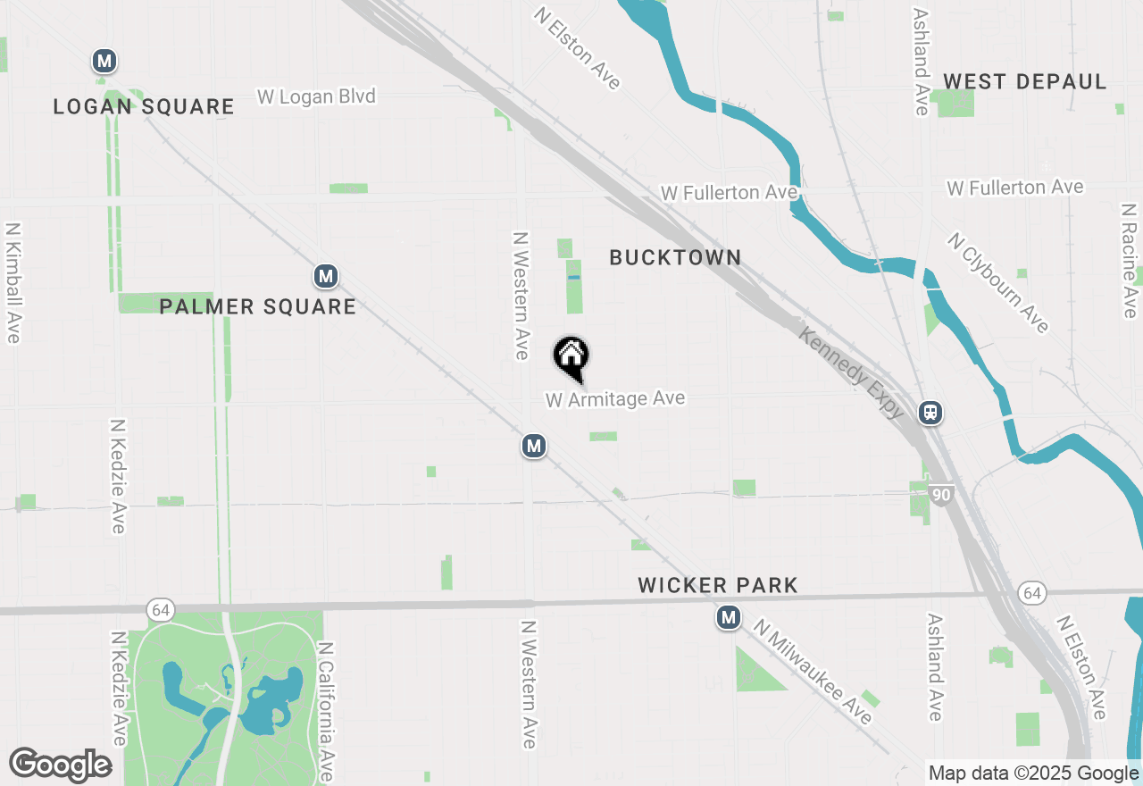 Map of 2300 W Armitage Avenue #10, Chicago, IL 60647