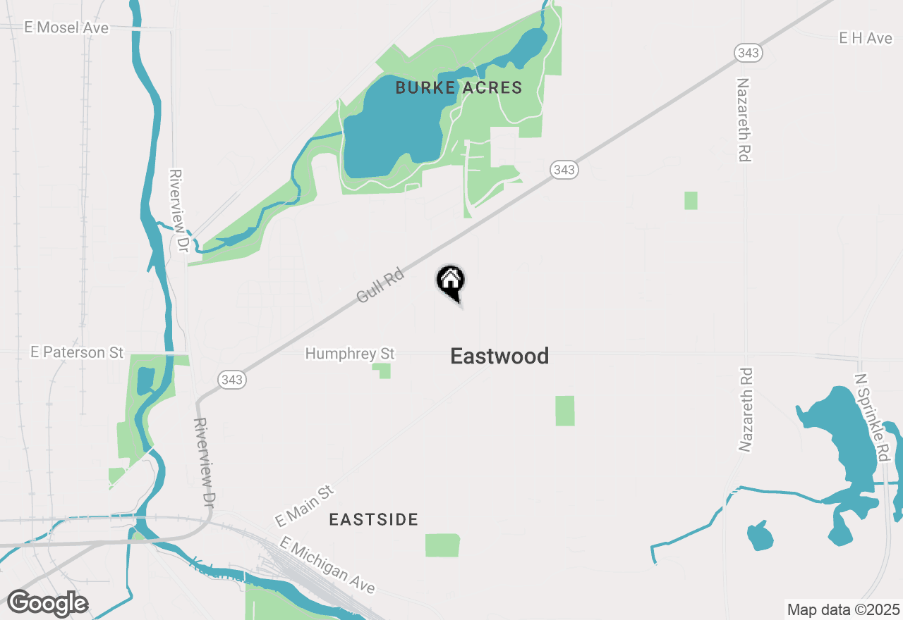 Map of 1405 Elkerton, Kalamazoo, MI 49001