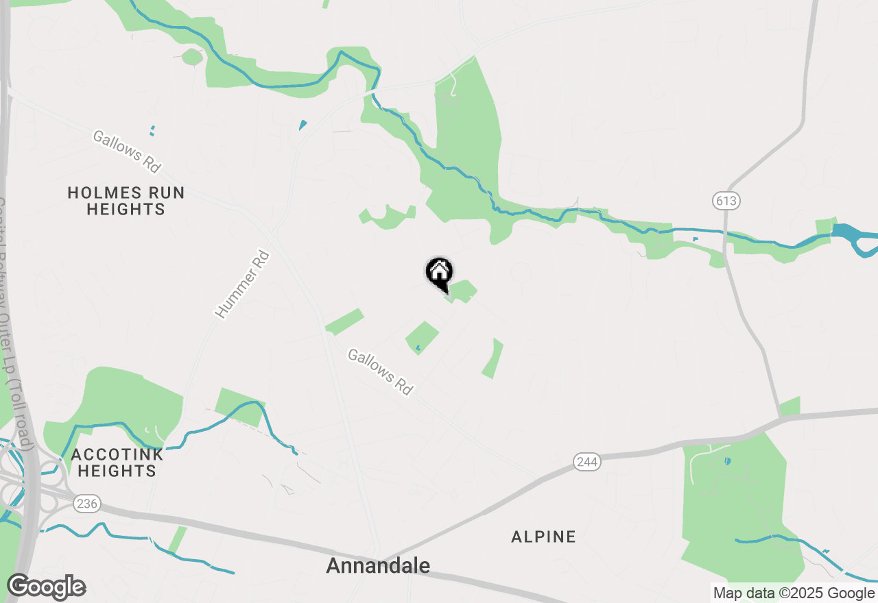 Map of 7131 Murray Lane, Annandale, VA 22003