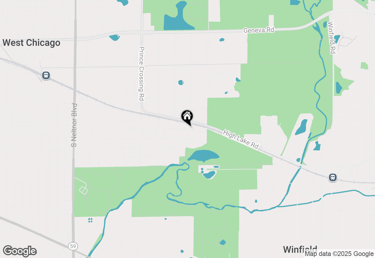 Map of 28W521 Donald Avenue, West Chicago, IL 60185