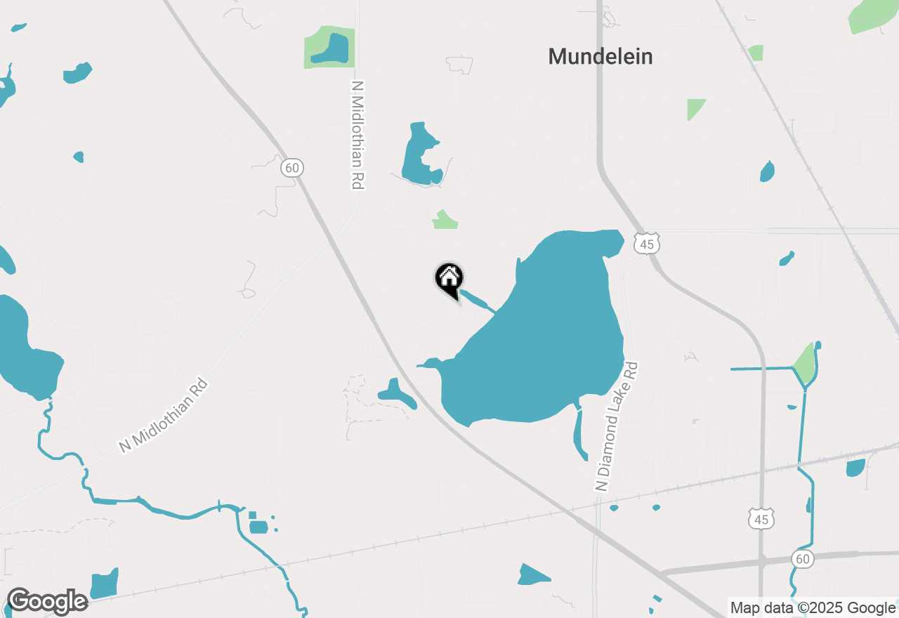 Map of 26829 N Circle Drive, Mundelein, IL 60060