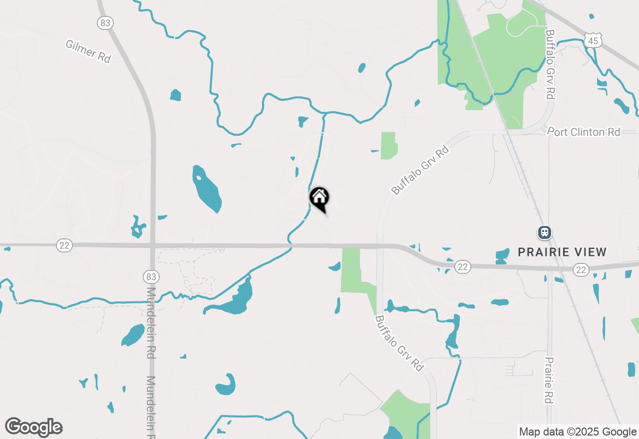 Map of 2741 Acacia Terrace, Buffalo Grove, IL 60089