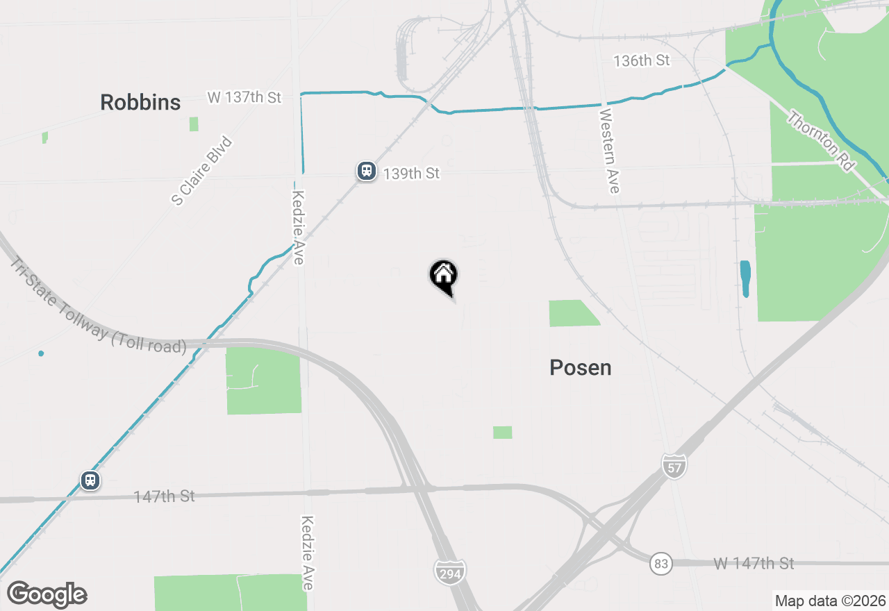 Map of 2820 142 Place, Blue Island, IL 60406