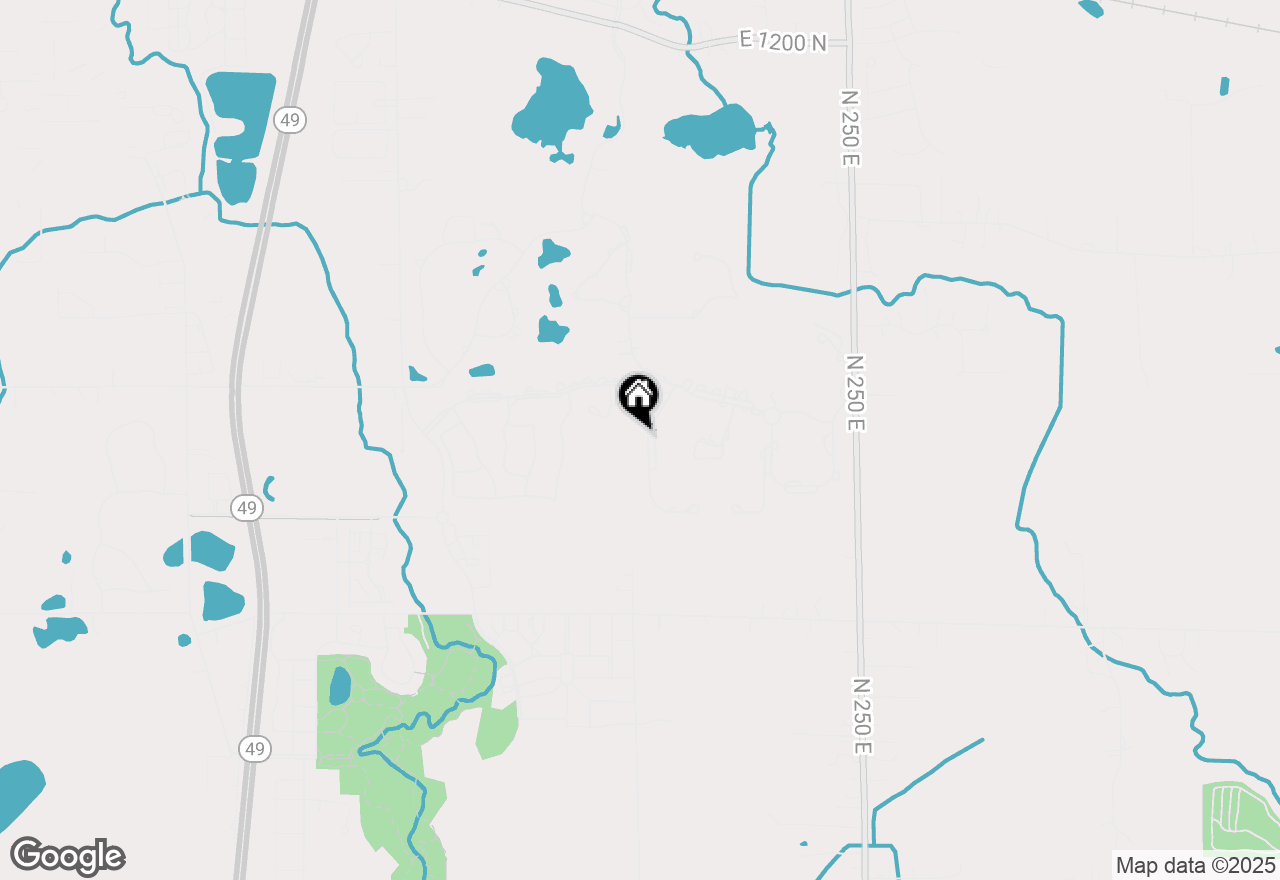 Map of 1712 Amen Corner Court, Chesterton, IN 46304