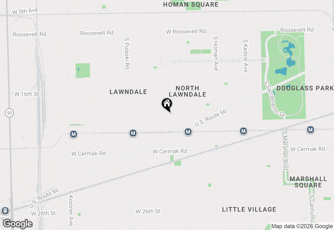 Map of 1835 S Ridgeway Avenue, Chicago, IL 60623