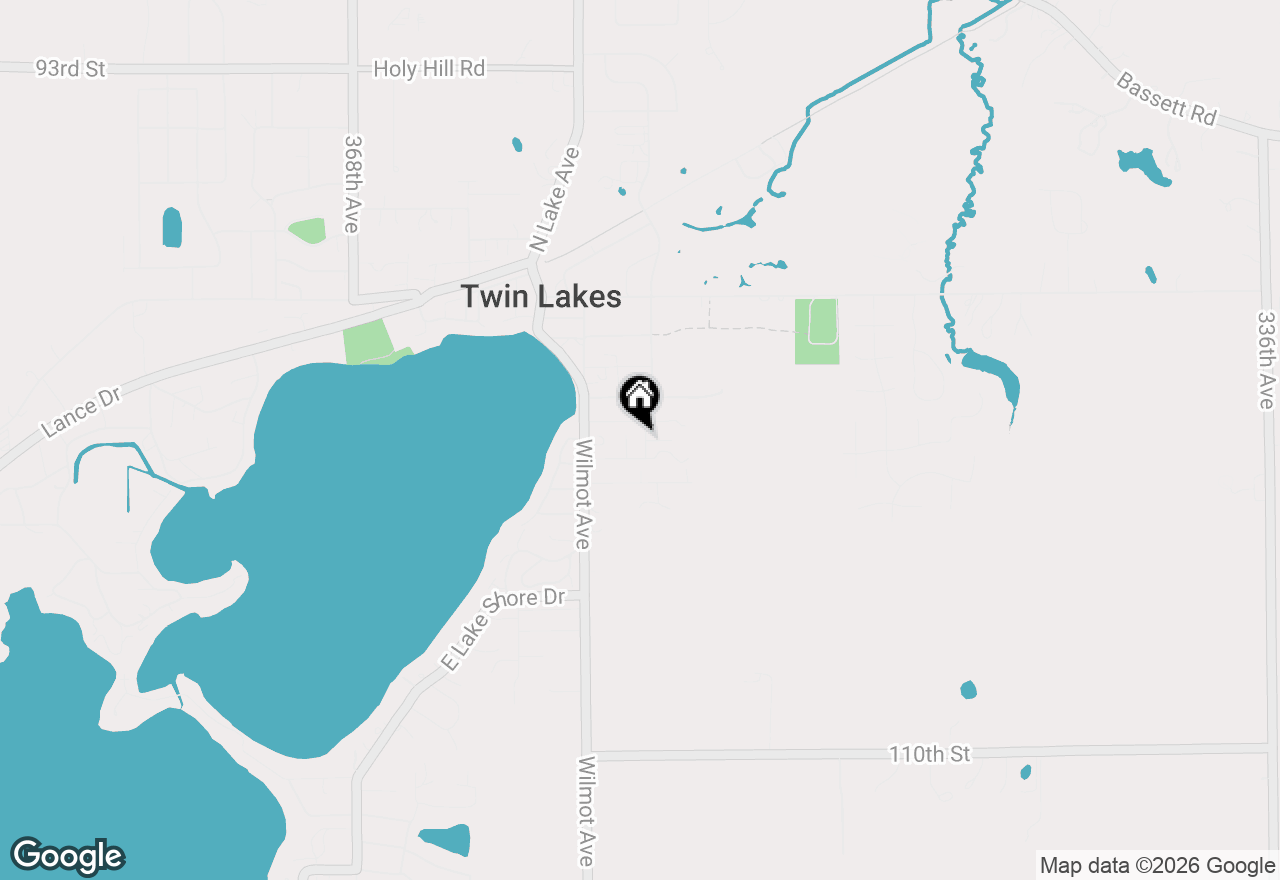 Map of Lt1 Manor Dr, Twin Lakes, WI 53181