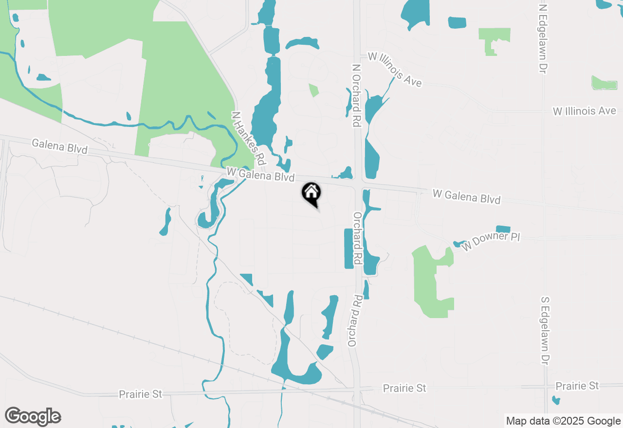 Map of 2449 Cambridge Drive, Aurora, IL 60506