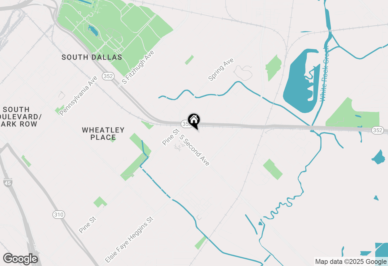 Map of 3607 Carpenter Avenue, Dallas, TX 75210
