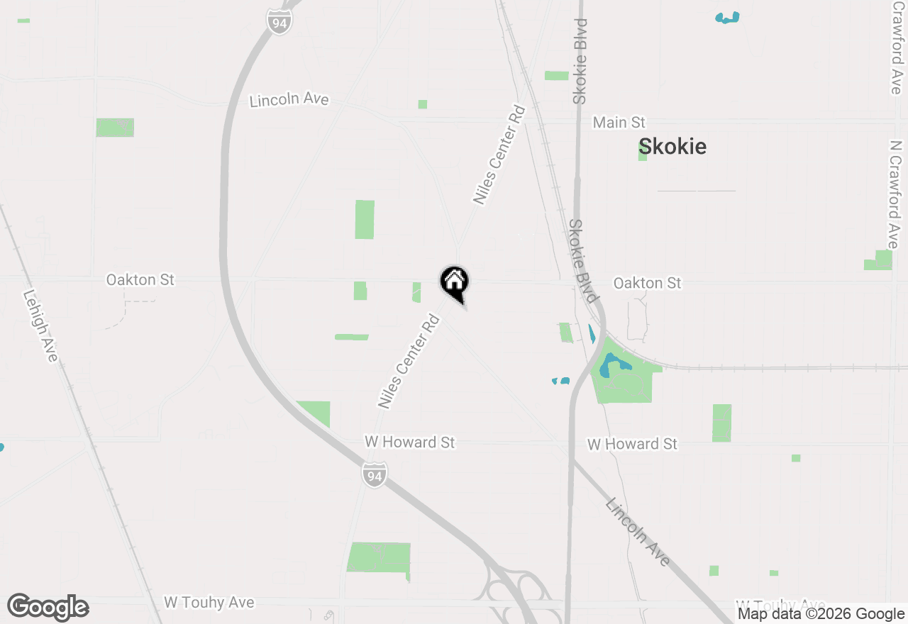 Map of 7910 Babb Avenue, Skokie, IL 60077