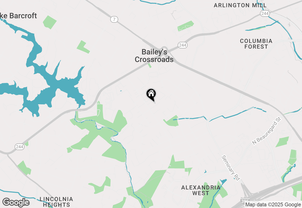 Map of 5809 Falls Gate Court, Falls Church, VA 22041