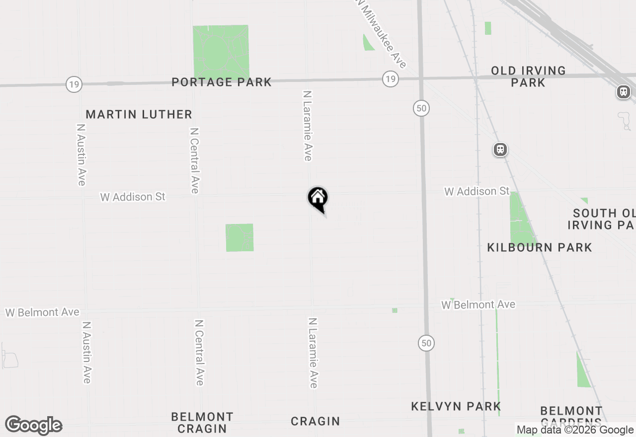 Map of 5144 W Cornelia Avenue, Chicago, IL 60641