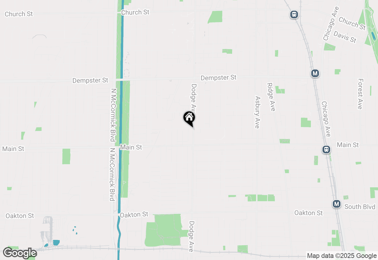 Map of 1908 Lee Street, Evanston, IL 60202