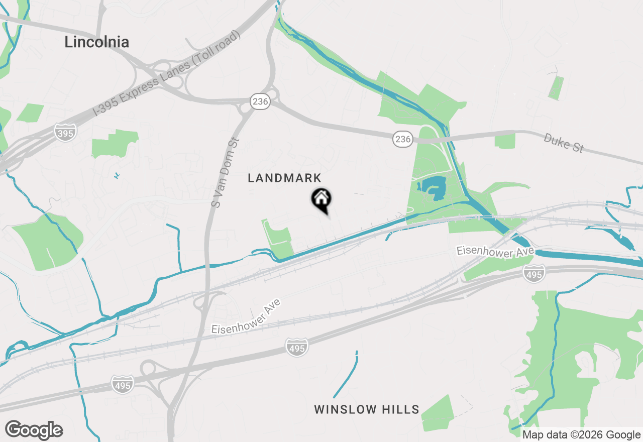 Map of 5257 Pocosin Lane, Alexandria, VA 22304