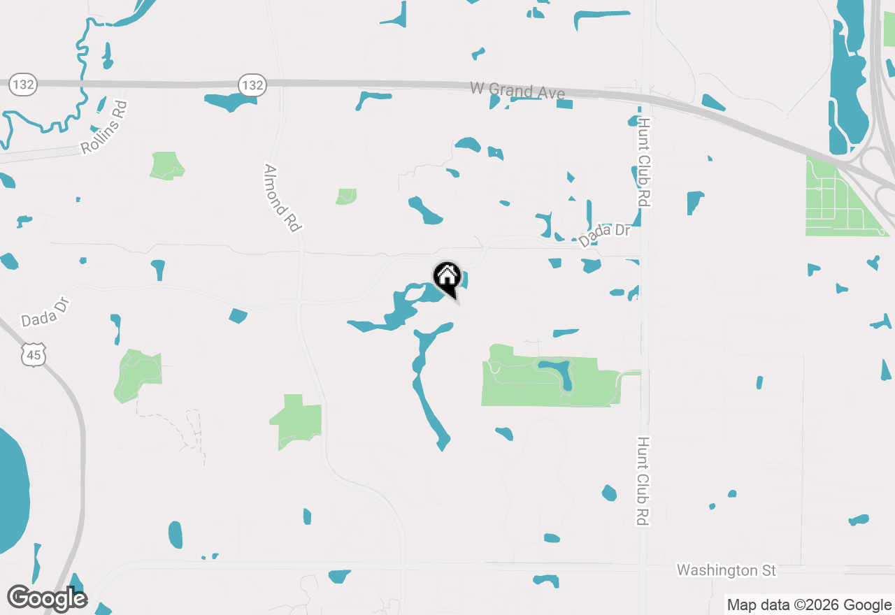 Map of 1074 Suffolk Court, Gurnee, IL 60031