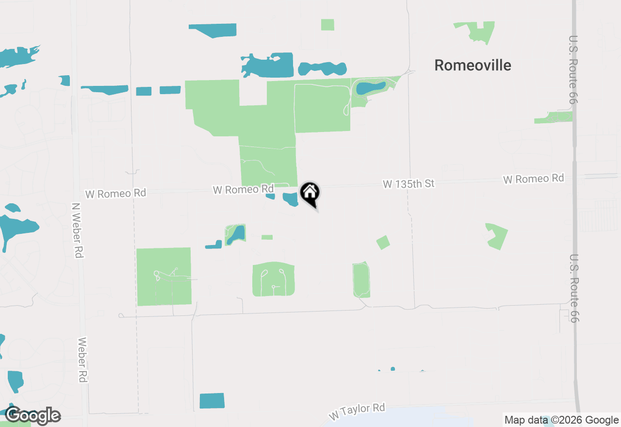 Map of 615 Driftwood Avenue, Romeoville, IL 60446